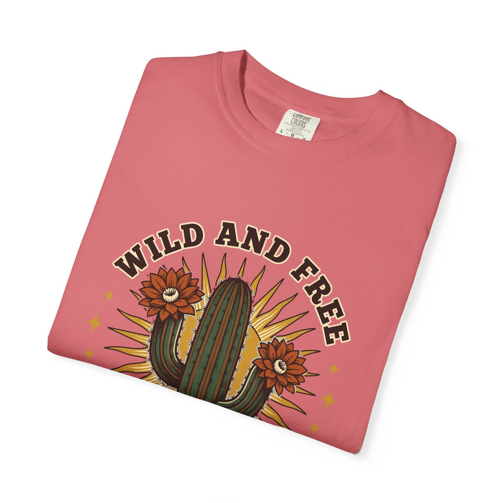 Prickly Pear T-Shirt Cowgirl Ranch Gift Women Southwestern T-Shirt Cactus T-Shirt Rodeo Fan Western T-Shirt Farm Graphic Sketch Bloom T-Shirt