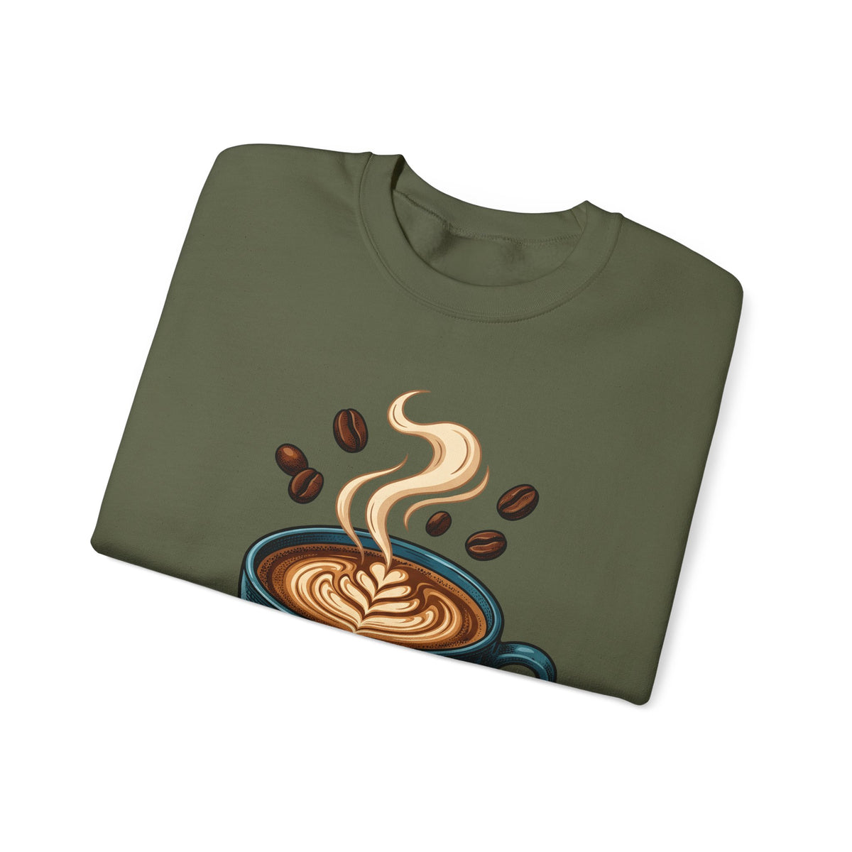 Espresso Cup Sweatshirt Coffee Cuisine Gift Women Line Art Sweatshirt Coffee Sweatshirt Sweatshirt Coffee Fan Coffee Art Sweatshirt Food Graphic Classic Coffee Seeds