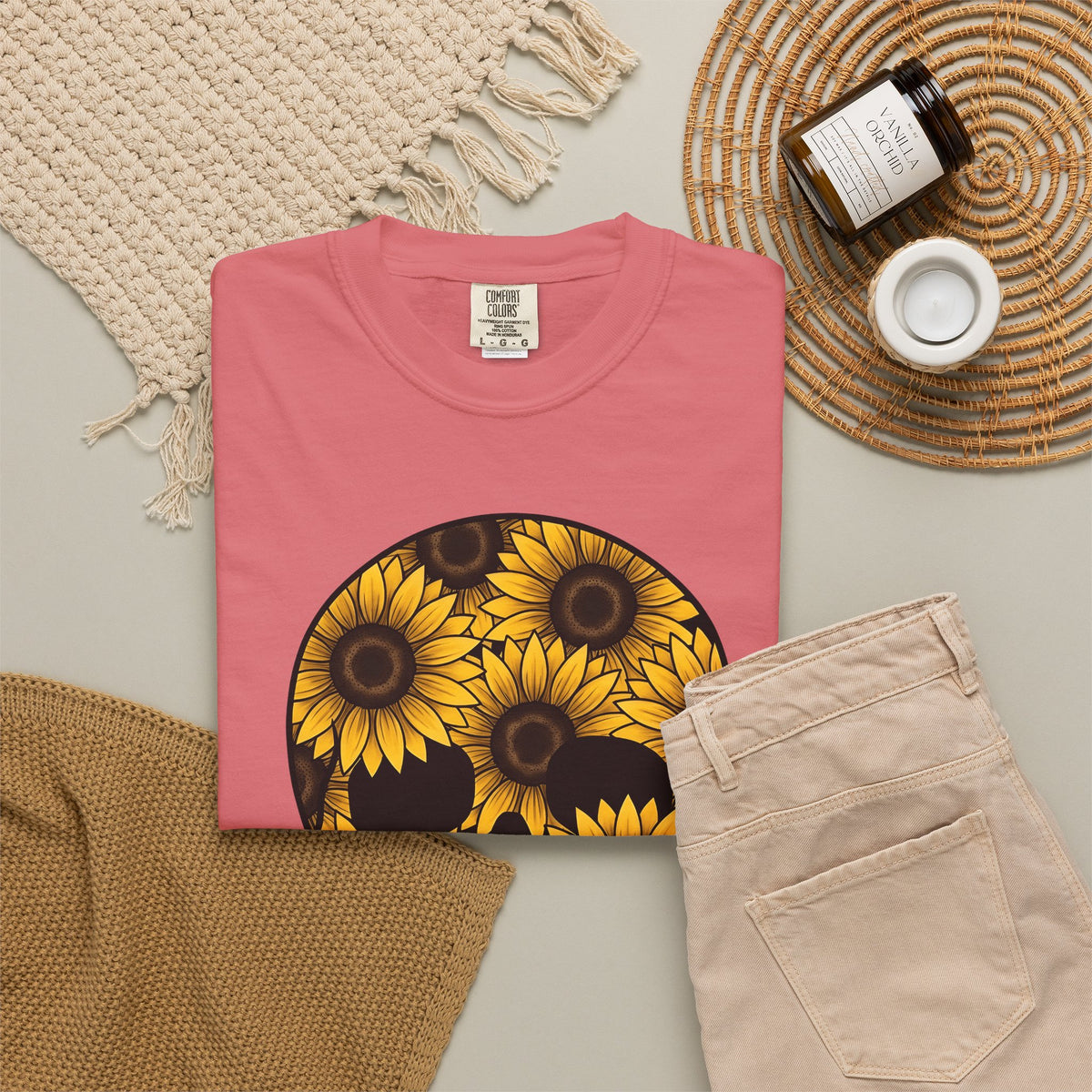 Bloom Skull T-Shirt Floral Alternative Gift Women Pop Art T-Shirt Sugar Skull T-Shirt Floral Fan Pop Art T-Shirt Punk Graphic Tribal Petals T-Shirt