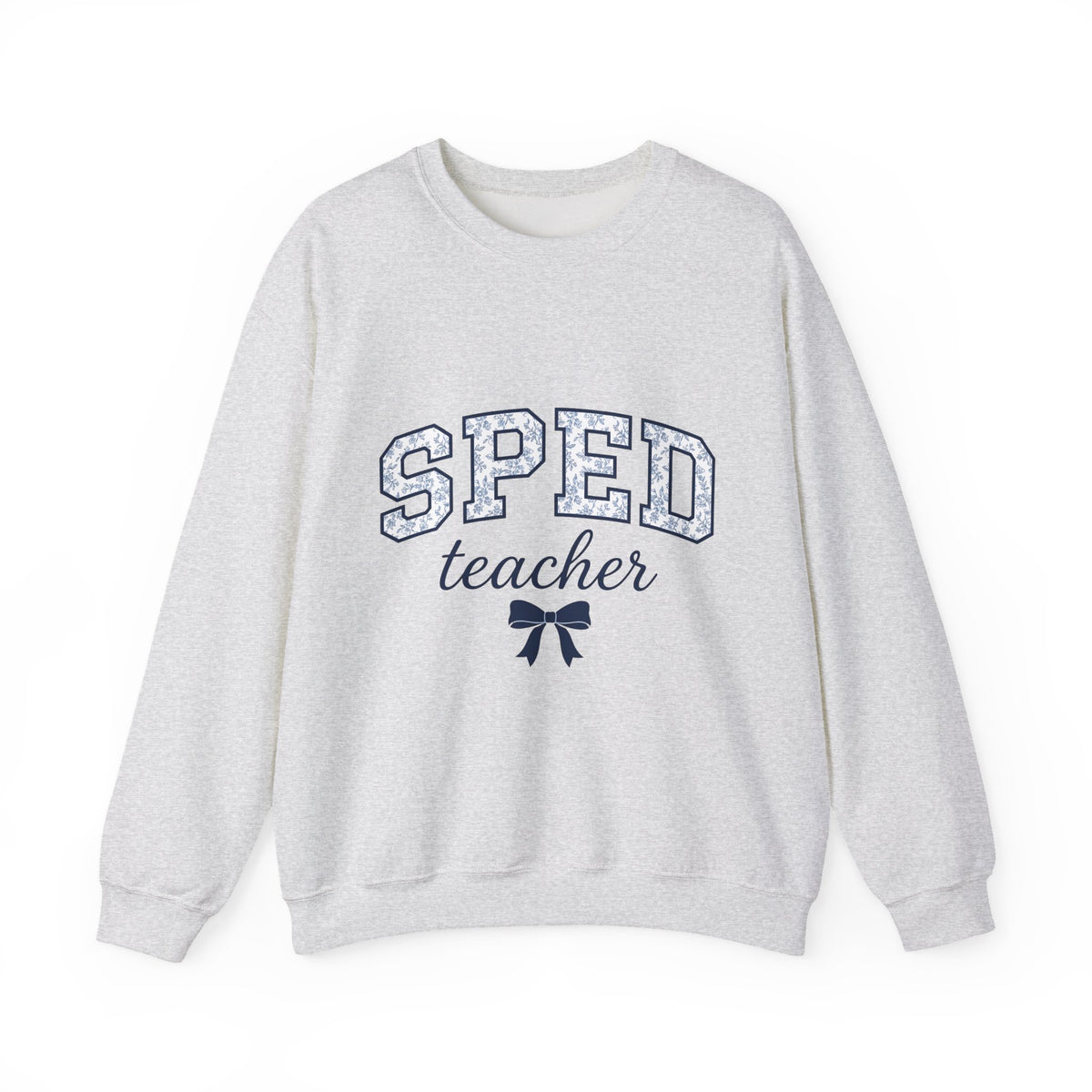 Floral Letterman Letters Sweatshirt Teacher Recognition Gift Women Athletic Sweatshirt Varsity Letter Sweatshirt Educator Enthusiast Sporty Sweatshirt