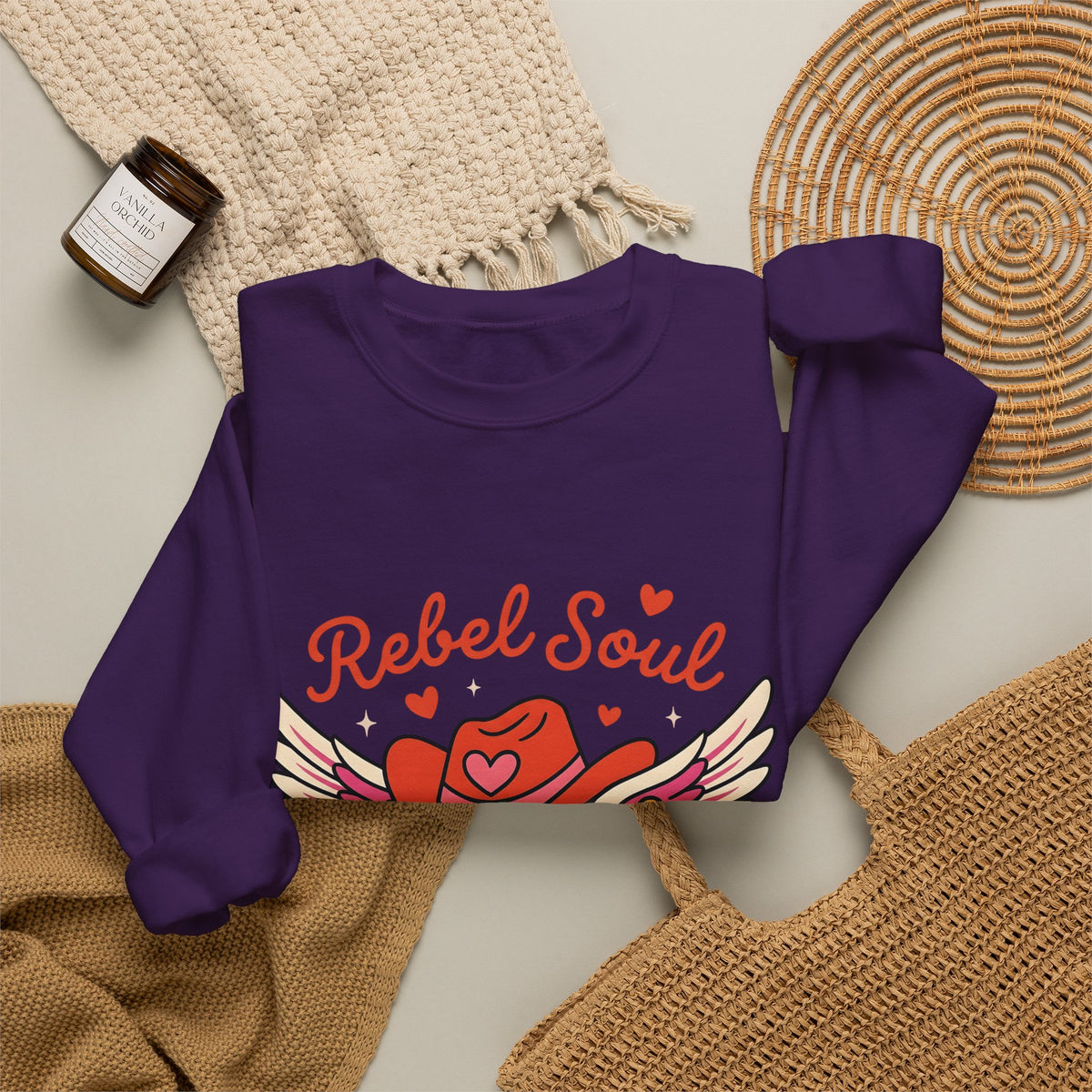 Cowgirl Hat Insignia Sweatshirt Cowgirl Frontier Gift Women Caricature Sweatshirt Hat Badge Sweatshirt Rodeo Fan Cartoon Sweatshirt Pioneer Graphic Old School