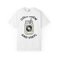 Glass Jar Coffee T-Shirt Coffee Instrument Gift Women Simple T-Shirt Coffee Bean T-Shirt Coffee Fan Minimalist T-Shirt Guitar Graphic Vintage Music