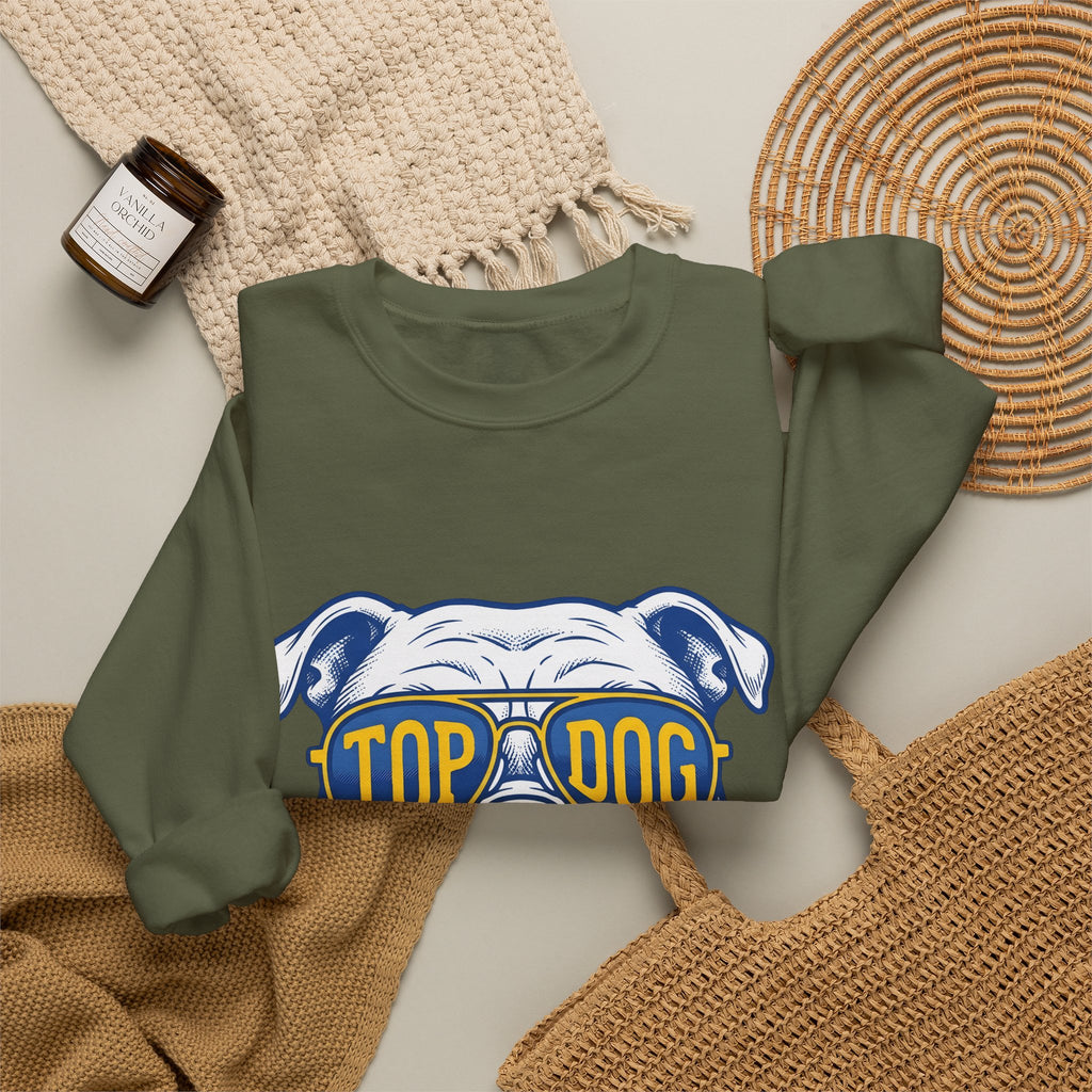 Bulldog Glasses Sweatshirt Funny Pet Gift Women Graphic Sweatshirt Bulldog Sweatshirt Humor Fan Bulldog Design Dog Graphic Classic Aviator Sweatshirt