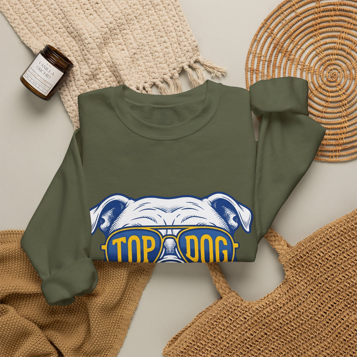 Bulldog Glasses Sweatshirt Funny Pet Gift Women Graphic Sweatshirt Bulldog Sweatshirt Humor Fan Bulldog Design Dog Graphic Classic Aviator Sweatshirt