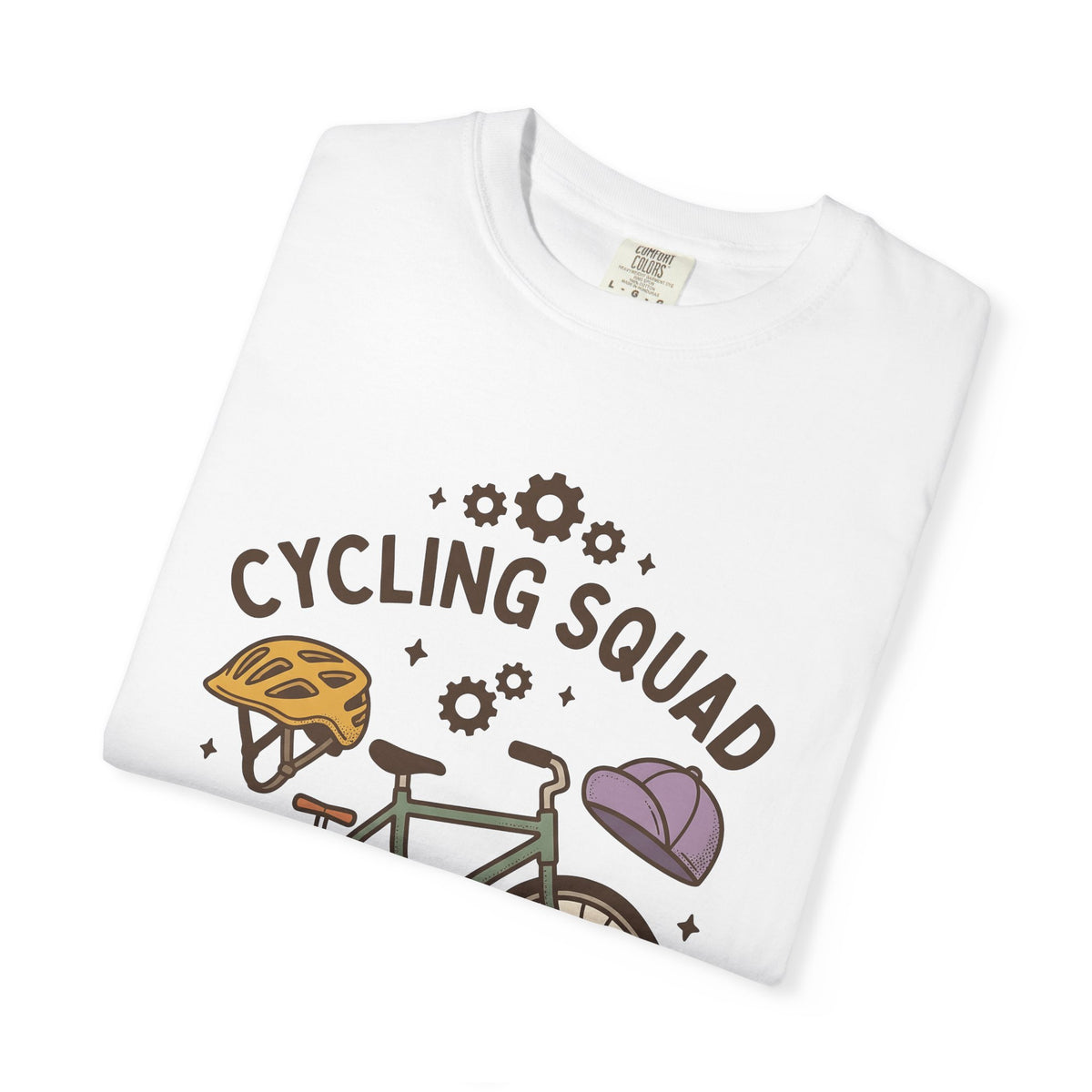 Cycle Image T-Shirt Cycling Sports Gift Women Cartoon T-Shirt Bicycle T-Shirt Cyclist Enthusiast Comic T-Shirt Athletic Graphic Design Graphic