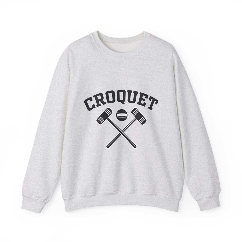 Croquet Mallets Croquet Game Gift Bold Mallet Croquet Fan Bold Sport Vintage Ball Sweatshirt