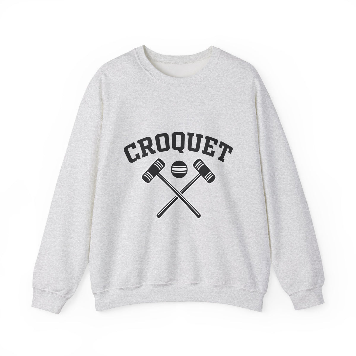 Croquet Mallets Croquet Game Gift Bold Mallet Croquet Fan Bold Sport Vintage Ball Sweatshirt