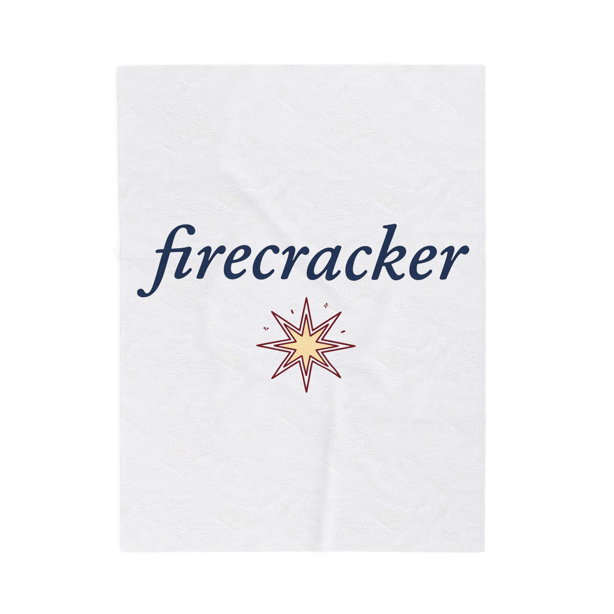 Star Burst Holiday Patriotic Gift Playful Explosion Christmas Fan Firework Minimalist Spark Blanket