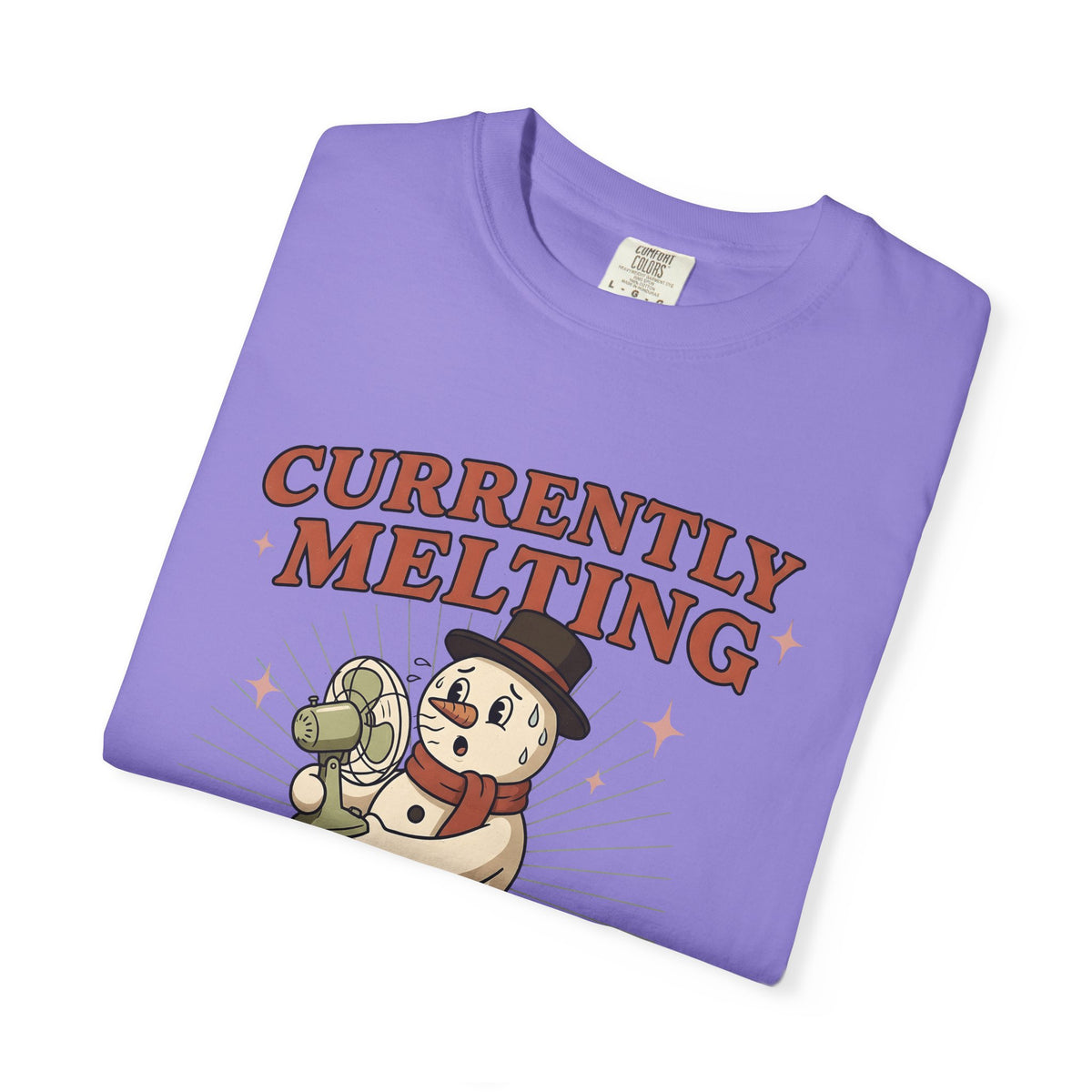 Snowman Fan T-Shirt Christmas Humor Gift Women Cartoon T-Shirt Frosty T-Shirt Xmas Fan Toon T-Shirt Funny Graphic Vintage Hat T-Shirt