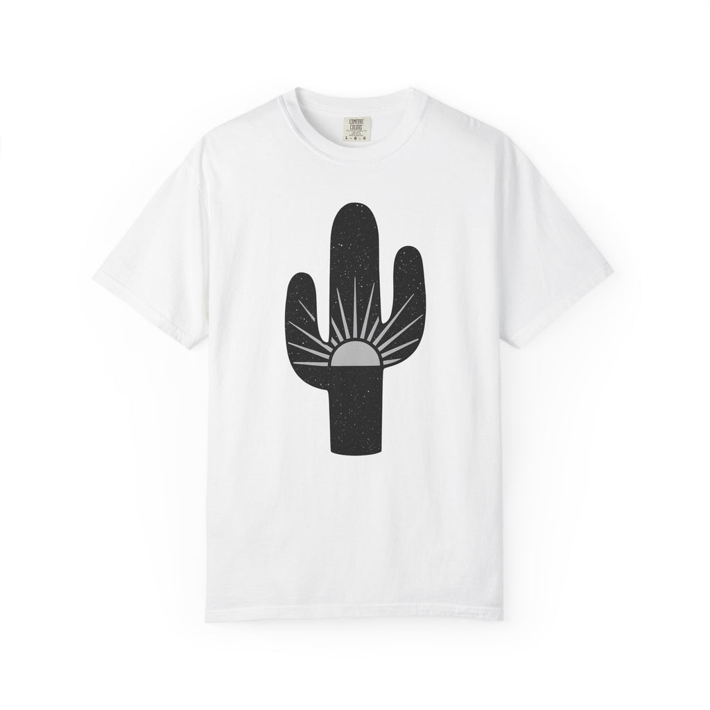 Prickly Pear Drawing T-Shirt Cowgirl Cowboy Gear Gift Women Tribal T-Shirt Cactus T-Shirt Rodeo Fan Western T-Shirt Cowboy Graphic Old School