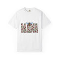 Honeybee Strawberry Art T-Shirt Moms Outdoors Gift Women Floral T-Shirt Bee T-Shirt Mom Fan Botanical T-Shirt Adventure Graphic Retro Foliage