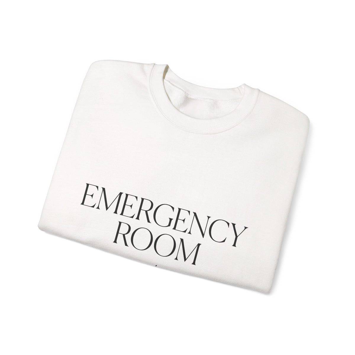 Emergency Text Sweatshirt Nurses Clinic Gift Women Basic Sweatshirt Alert Sweatshirt Nurse Enthusiast Simple Sweatshirt Medical Graphic Contemporary Flash