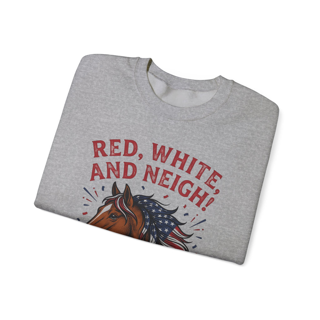 American Horse Sweatshirt 4th Of July Wildlife Gift Women Retro Sweatshirt Mustang Sweatshirt Independence Fan Vintage Sweatshirt Animal Graphic Sketch