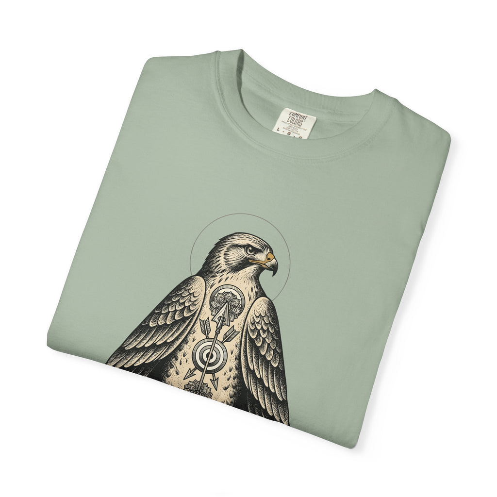 Eagle Design T-Shirt Sports Wildlife Gift Women Tribal T-Shirt Bald Eagle T-Shirt Athlete Fan Native T-Shirt Wildlife Graphic Classic Spear T-Shirt