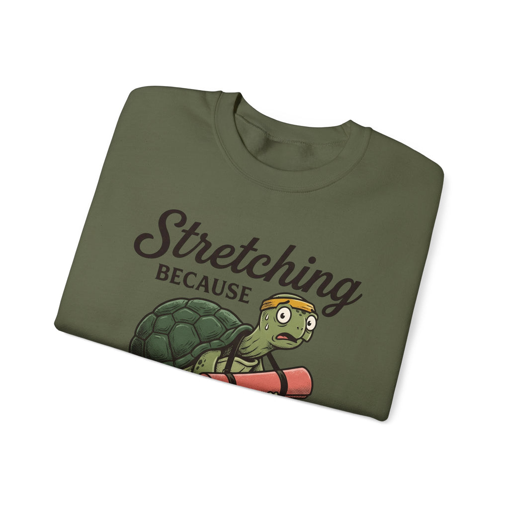Turtle Pose Sweatshirt Yoga Wildlife Gift Women Comic Sweatshirt Kurmasana Sweatshirt Yogini Enthusiast Cartoon Sweatshirt Animal Graphic Vintage Water Lilies