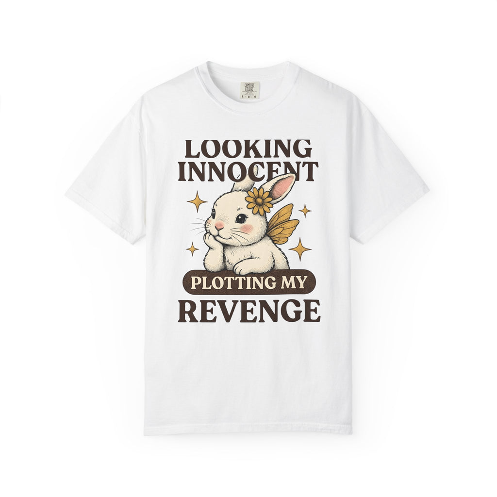 Bunny Sprite Cute Wildlife Gift Adorable Rabbit Kawaii Fan Cartoon Animal Hand Drawn T-Shirt