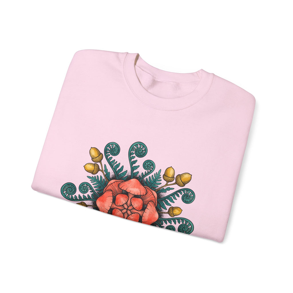 Shroom Mandala Sweatshirt Boho Chic Flora Gift Women Bohemian Sweatshirt Mushroom Sweatshirt Hippie Fan Tribal Sweatshirt Botanical Graphic Line Art Seed Pods