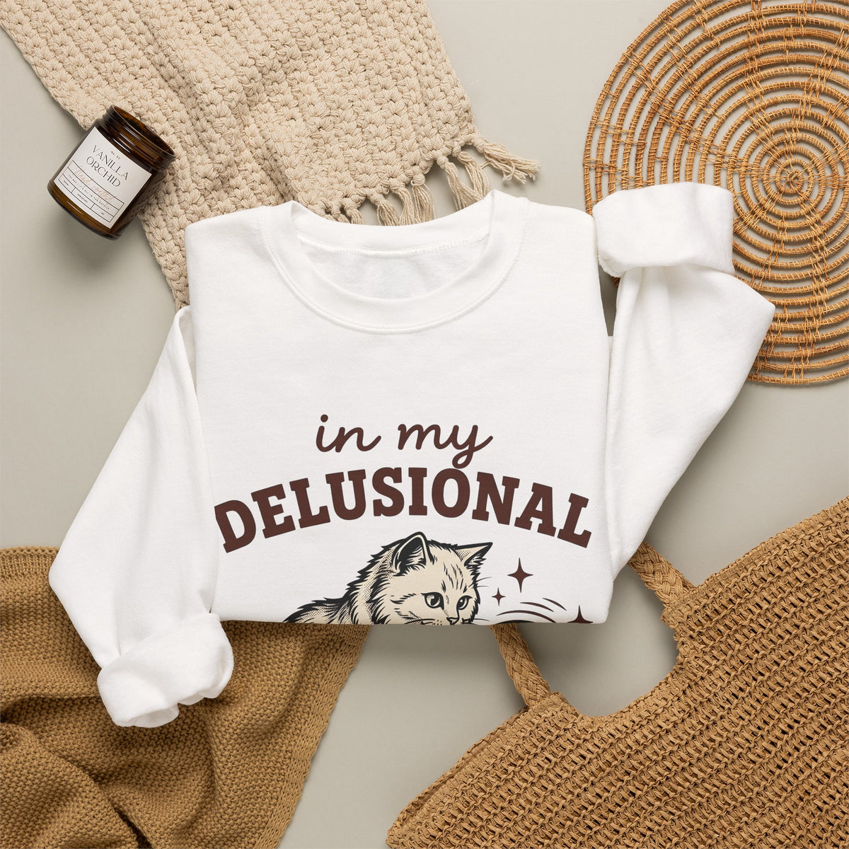 Magic Cat Sweatshirt Cat Occult Gift Women Rustic Sweatshirt Kitten Sweatshirt Cat Fan Feline Sweatshirt Mystical Graphic Old-Fashioned Globe Sweatshirt
