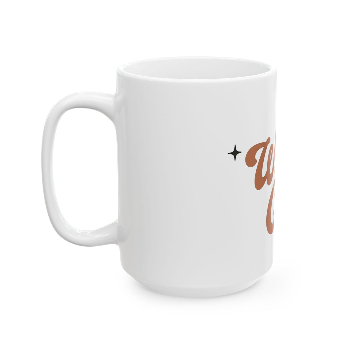 Feline Shape Mug Halloween Style Gift Women Classic Mug Cat Mug Horror Fan Retro Mug Fashion Graphic Simple Twinkles Mug
