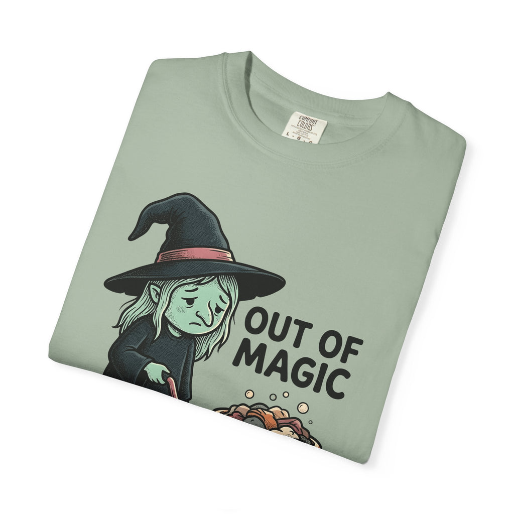 Magic Vacuum T-Shirt Halloween Joke Gift Women Hand Drawn T-Shirt Suction Machine T-Shirt Horror Fan Hand Drawn T-Shirt Prank Graphic Distressed