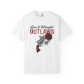 Six Shooter Rose T-Shirt St. Valentine's Day Western Wear Gift Women Antique T-Shirt Rose T-Shirt Valentine Fan Vintage T-Shirt Cowboy Graphic