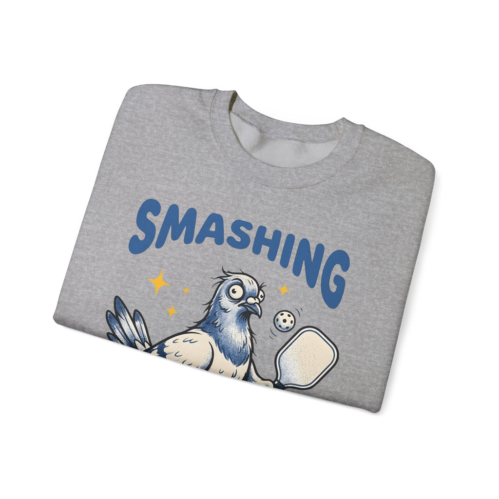 Flying Bird Pickleball Sweatshirt Pickleball Critters Gift Women Drawing Sweatshirt Pickleball Sweatshirt Pickleball Fan Illustrations Sweatshirt Creature