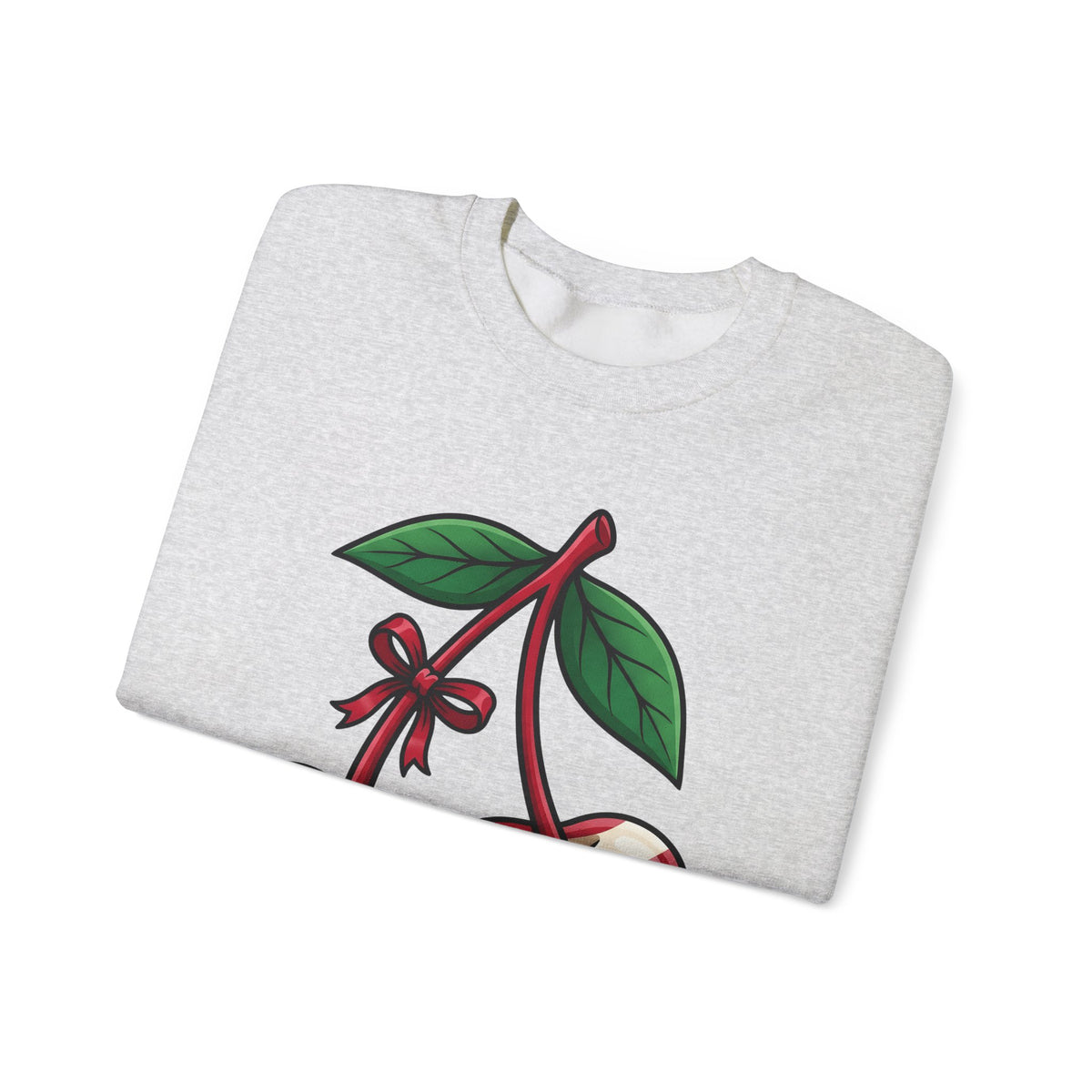 American Cherries 4Th Of July Beach Gift Comic Cherry Independence Day Fan Cartoon Coastal Sweatshirt