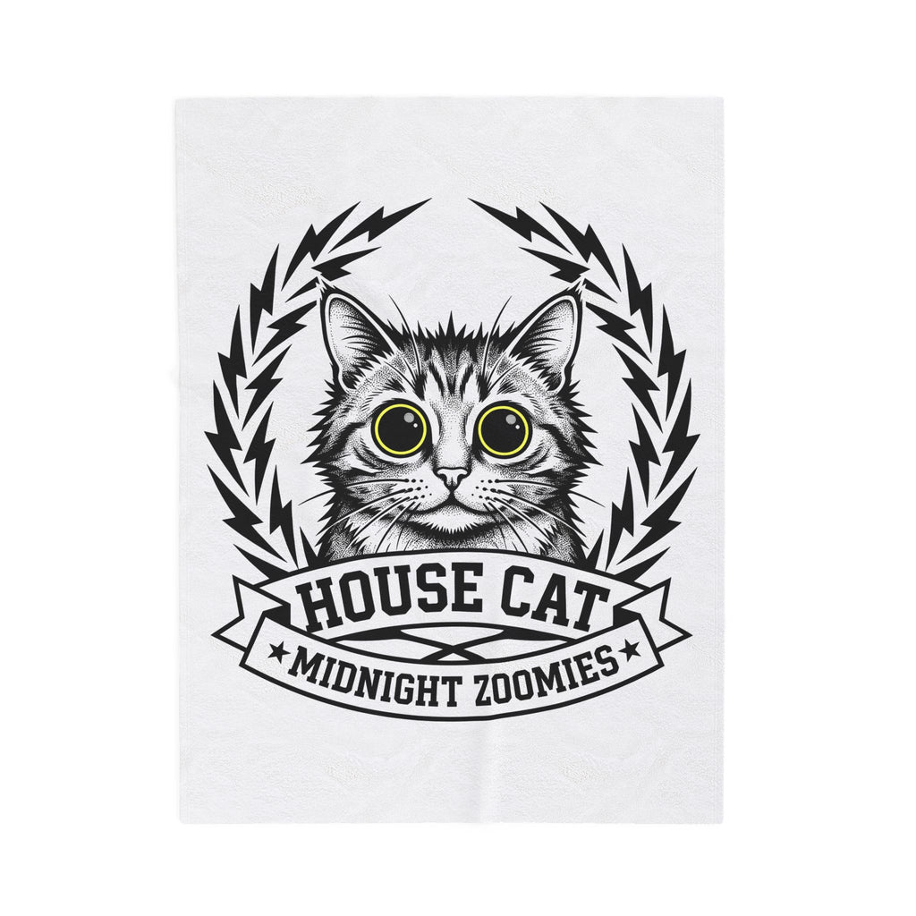 Striped Cat Cat Comedy Gift Modern Tabby Cat Feline Fan Retro Electric Blanket
