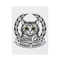 Striped Cat Cat Comedy Gift Modern Tabby Cat Feline Fan Retro Electric Blanket