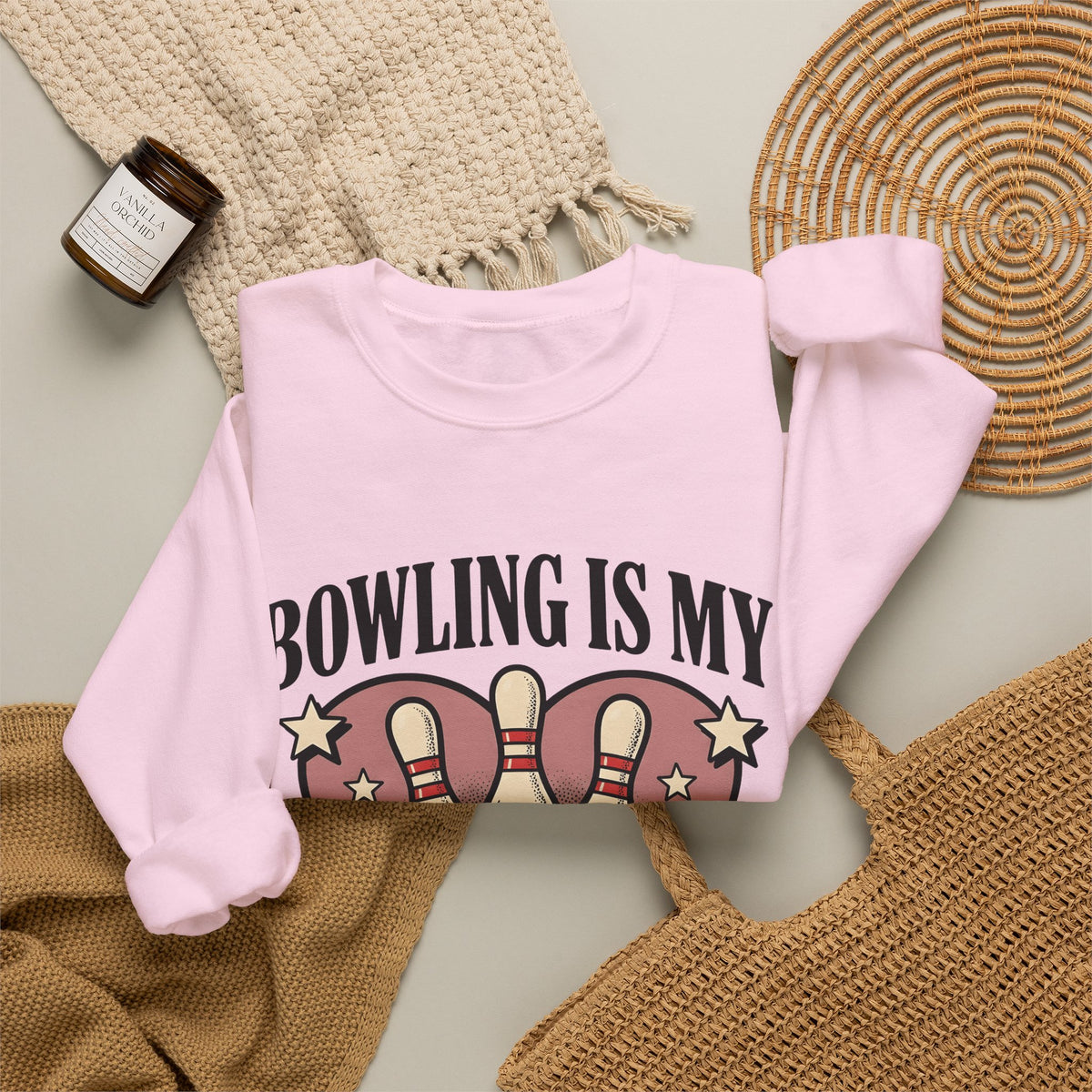 Bowling Pins Ball Sweatshirt Bowling Humor Gift Women Vintage Sweatshirt Bowling Ball Sweatshirt Bowler Fan Distressed Sweatshirt Funny Graphic Retro Heart