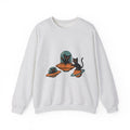 Space Cats Sweatshirt Cat Space Gift Women Vintage Sweatshirt Kitty Sweatshirt Feline Fan Retro Sweatshirt Astronaut Graphic Retro Ufo Sweatshirt