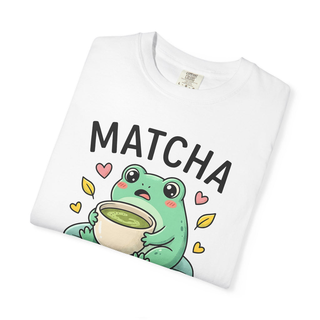 Frog Tea T-Shirt Coffee Animal Gift Women Kawaii T-Shirt Toad Drink T-Shirt Coffee Fan Creature Graphic T-Shirt Cartoon Hearts T-Shirt
