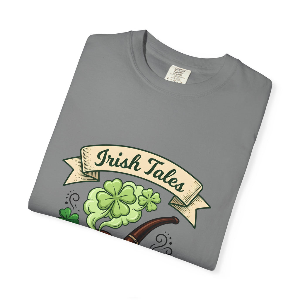 Pipe Clover T-Shirt St Patrick's Day Gaelic Gift Women Animated T-Shirt Shamrock T-Shirt Irish Fan Cartoon T-Shirt Celtic Graphic Classic Lucky