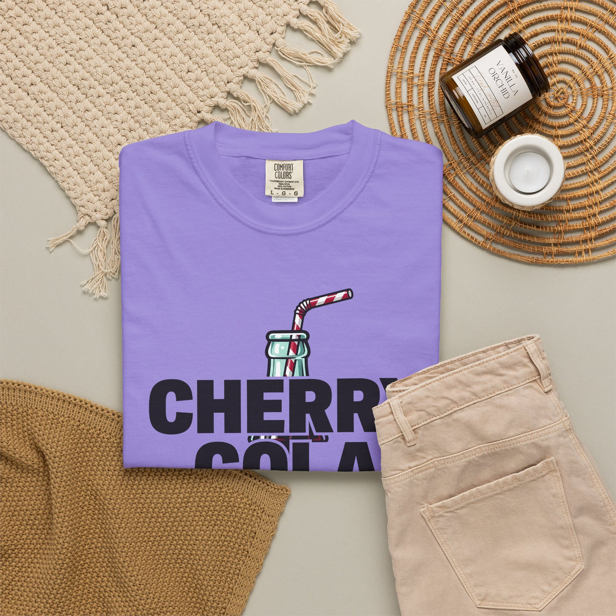 Soda Bottle T-Shirt Drinks Vintage Gift Women Bold T-Shirt Bottle T-Shirt Beverage Fan Graphic Design Retro Striped Straw T-Shirt