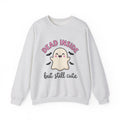Spirit Illustration Sweatshirt Funny Spooky Gift Women Cute Sweatshirt Art Sweatshirt Humor Fan Cartoon Sweatshirt Horror Graphic Comic Flying Mammals Sweatshirt