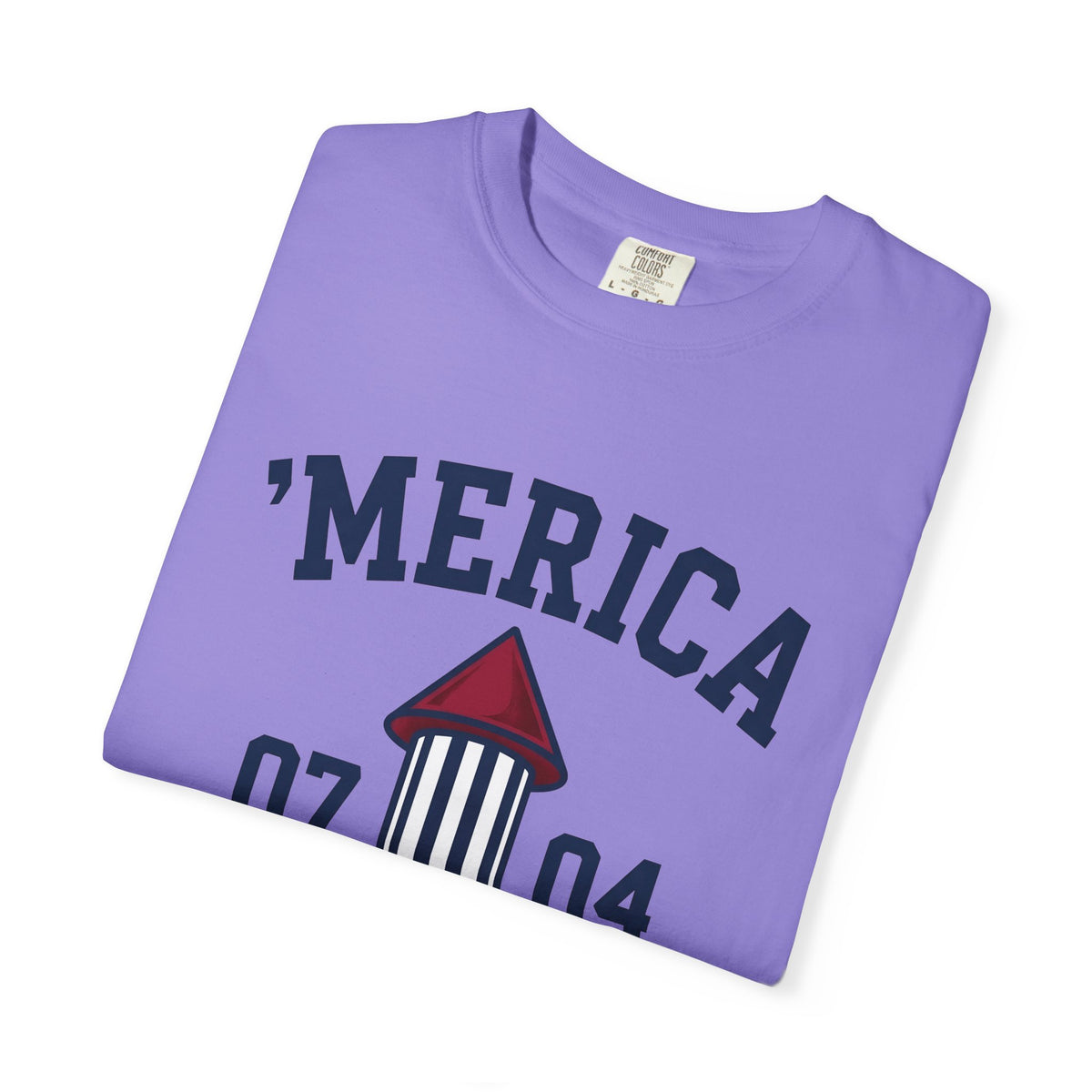 Firework Rocket 4Th Of July Celebration Gift Colorful Fireworks Independence Day Fan Vibrant Party T-Shirt