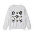 Serpent Tea Cup Sweatshirt Boho Chic Magic Gift Women Retro Sweatshirt Tea Cup Sweatshirt Hippie Fan Vintage Sweatshirt Mystical Graphic Dark Flower Sweatshirt Sweatshirt