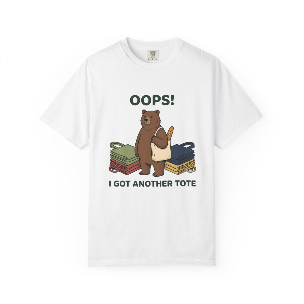 Bear Canvas T-Shirt T-Shirt Funny Critter Gift Women Doodle T-Shirt T-Shirt T-Shirt Humor Fan Cartoon T-Shirt Animal Graphic Sketch Baked Bread T-Shirt