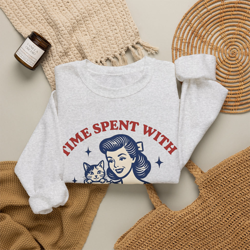 Female Pet Coffee Sweatshirt Cat Cappuccino Gift Women Boho Sweatshirt Pet Coffee Sweatshirt Cat Fan Bohemian Sweatshirt Coffee Graphic Cabin Glimmers Sweatshirt