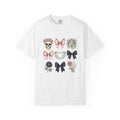 Skull Flower Halloween Dark Gift Watercolor Sugar Skull Horror Fan Gothic Dark Retro Bony T-Shirt