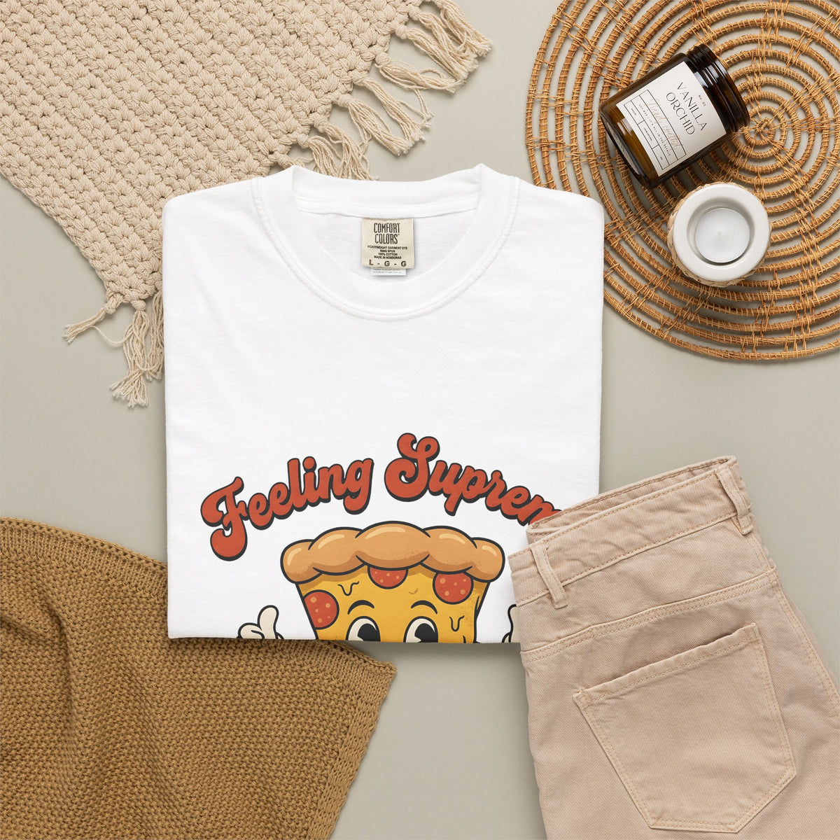 Pizza Cartoon T-Shirt Pizza Food Gift Women Cute T-Shirt Pizza T-Shirt Pizza Fan Kawaii T-Shirt Cuisine Graphic Retro Stars T-Shirt