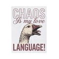 Goose Graphic Blanket Funny Animal Gift Women Hand Drawn Blanket Goose Blanket Humor Fan Fowl Graphic Vintage Animal Humor Blanket
