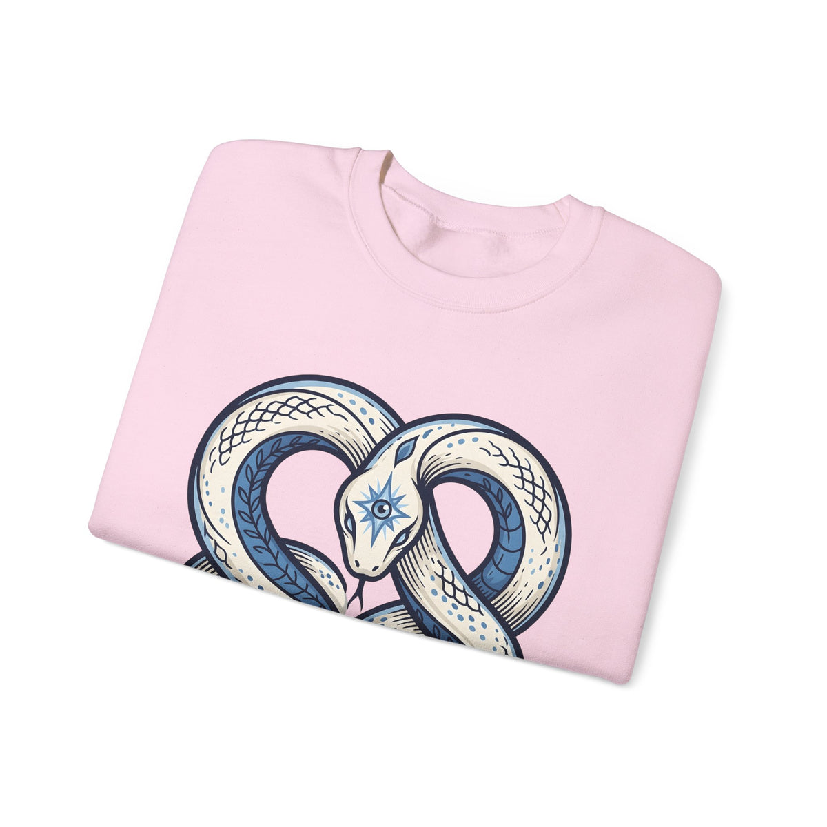 Magical Serpent Sweatshirt Boho Chic Mysticism Gift Women Primitive Sweatshirt Snake Sweatshirt Bohemian Fan Naive Sweatshirt Occult Graphic Body Art All