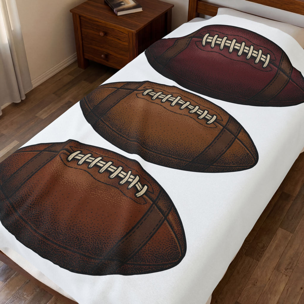 Soccer Group Blanket Sports Athletics Gift Women Retro Blanket Football Team Blanket Athlete Enthusiast Vintage Blanket Fitness Graphic Line Art