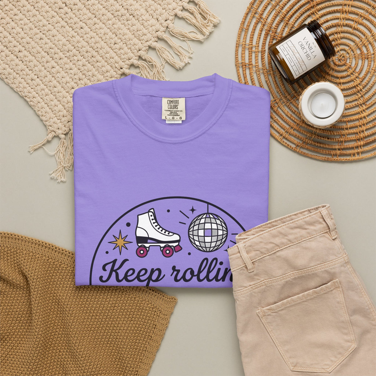 Roller Skate T-Shirt Roller Skating Sound Gift Women Hand Drawn T-Shirt Skateboard T-Shirt Roller Derby Enthusiast Illustrated T-Shirt Audio