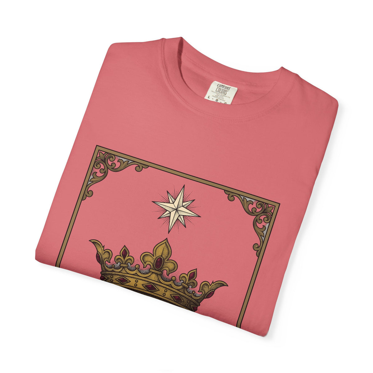 Royal Crown T-Shirt Moms Empire Gift Women Sketch T-Shirt Tiara T-Shirt Motherhood Fan Drawing Design Detailed Twinkle T-Shirt