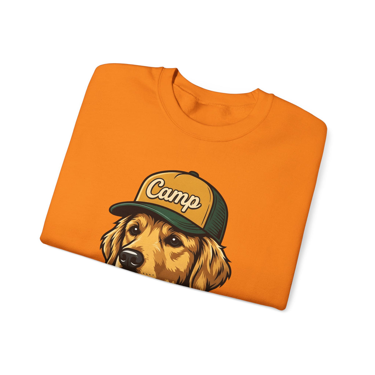 Golden Retriever Sweatshirt Dog Hiking Gift Women Hand Drawn Sweatshirt Retriever Sweatshirt Dog Fan Illustrated Graphic Sweatshirt Classic Cap Sweatshirt