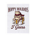 Frog Keepsake Blanket Christmas Critters Gift Women Traditional Blanket Toad Blanket Xmas Fan Hand Drawn Blanket Creature Graphic Outline Muffler