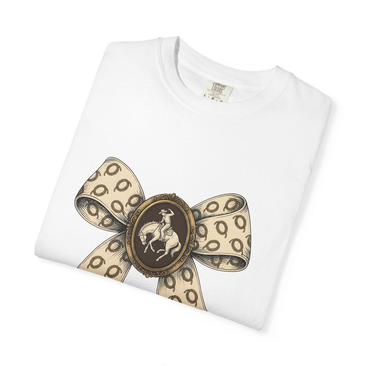 Rodeo Girl T-Shirt Cowgirl Equine Gift Women Retro T-Shirt Cowgirl