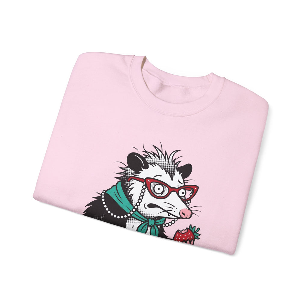 Opossum Possum Wildlife Gift Comic Possum Opossum Fan Opossum Wildlife Sweatshirt